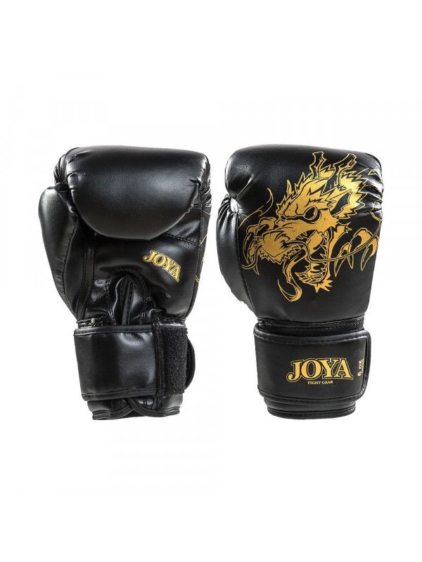Joya (Kick)bokshandschoenen kids - PU leer - Gouden draak