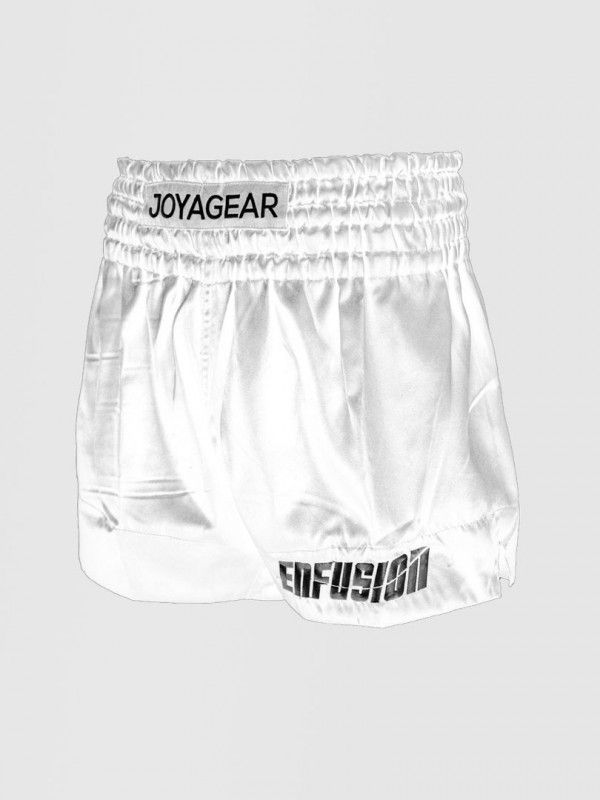JGxEnfusion Inflict Muay Thai Short – White