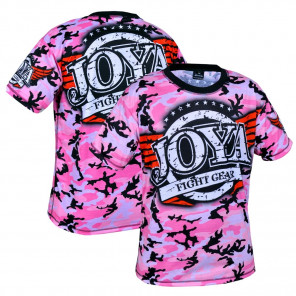 Joya T-shirt Camo Roze