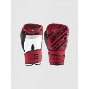 JGxEnfusion Tribe Velcro Boxing Gloves – Red