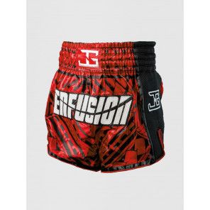 JGxEnfusion Tribe Muay Thai Short – Red