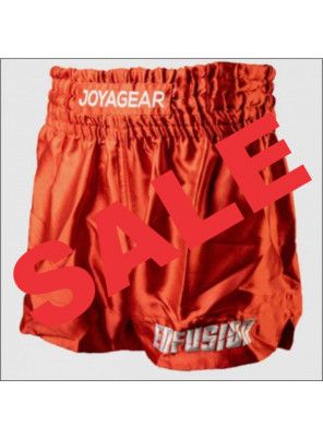 JGxEnfusion Inflict Muay Thai Short – Red