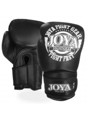 Joya 'Fight Fast' Kickbokshandschoen – Zwart+Wit