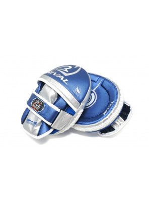 Rival RPM100 Professional Punch Mitts Blue Silver