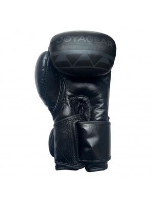 JGxEnfusion Tribe Velcro Boxing Gloves – Black